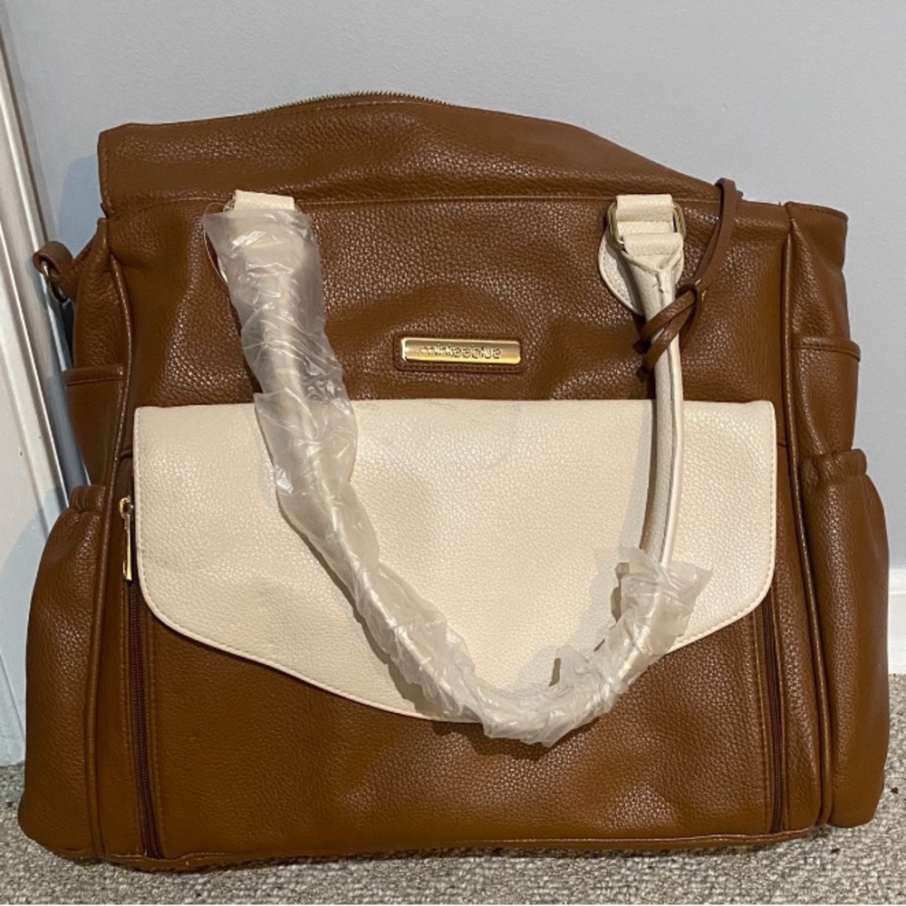 Minkeeblue work bag with shoe bag